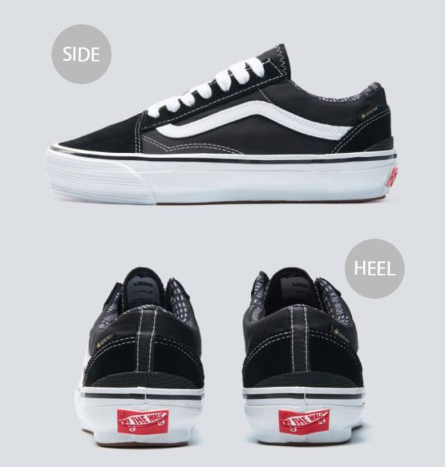 VANS バンズ スニーカー OLD SKOOL GORE-TEX BLACK TRUE WHITE