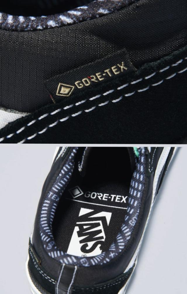 VANS バンズ スニーカー OLD SKOOL GORE-TEX BLACK TRUE WHITE