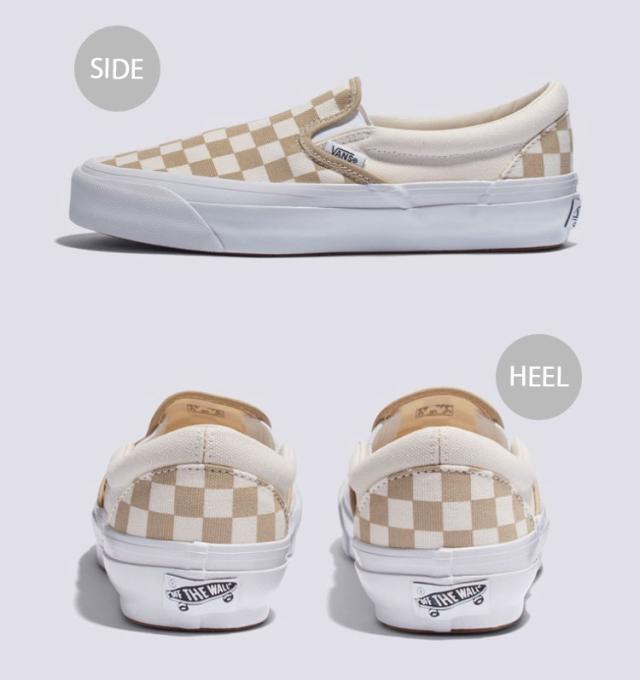 VANS バンズ スニーカー CLASSIC SLIP-ON 98 CHECKERBOARD EUCALYPTUS VN000D5AEQB クラシック スリッポン 98