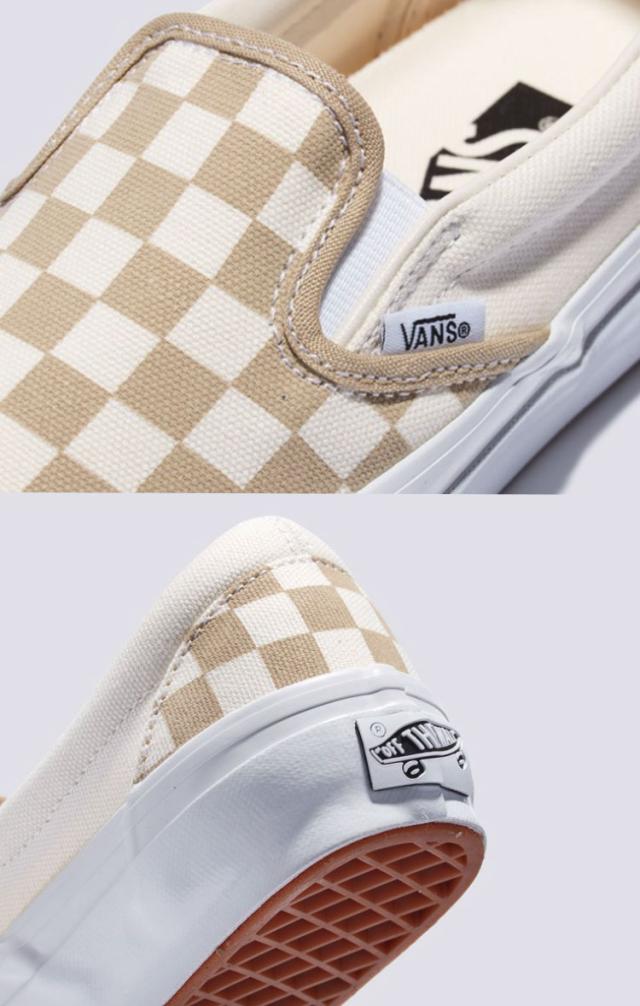 VANS バンズ スニーカー CLASSIC SLIP-ON 98 CHECKERBOARD EUCALYPTUS VN000D5AEQB クラシック スリッポン 98