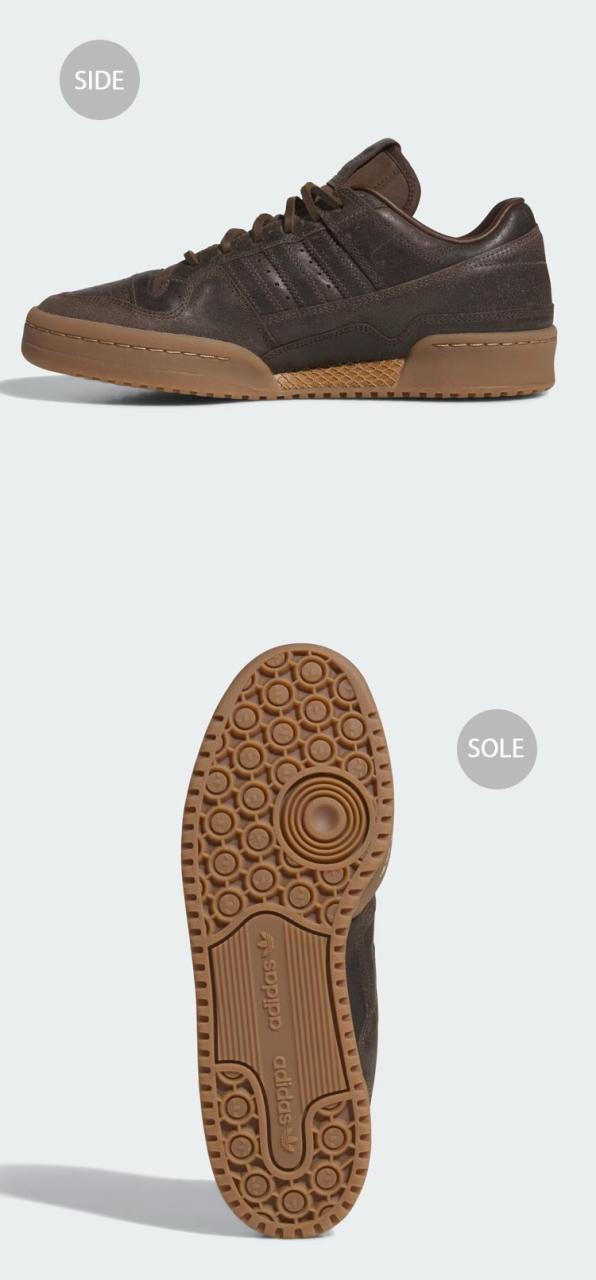 adidas アディダス スニーカー Forum 84 Low CL Shoes JI3284 フォーラム 84 ロー Brown / Brown / Gum M2 ブラウン ガム シューズ adidas アディダス スニーカー Forum 84 Low CL Shoes JI3284