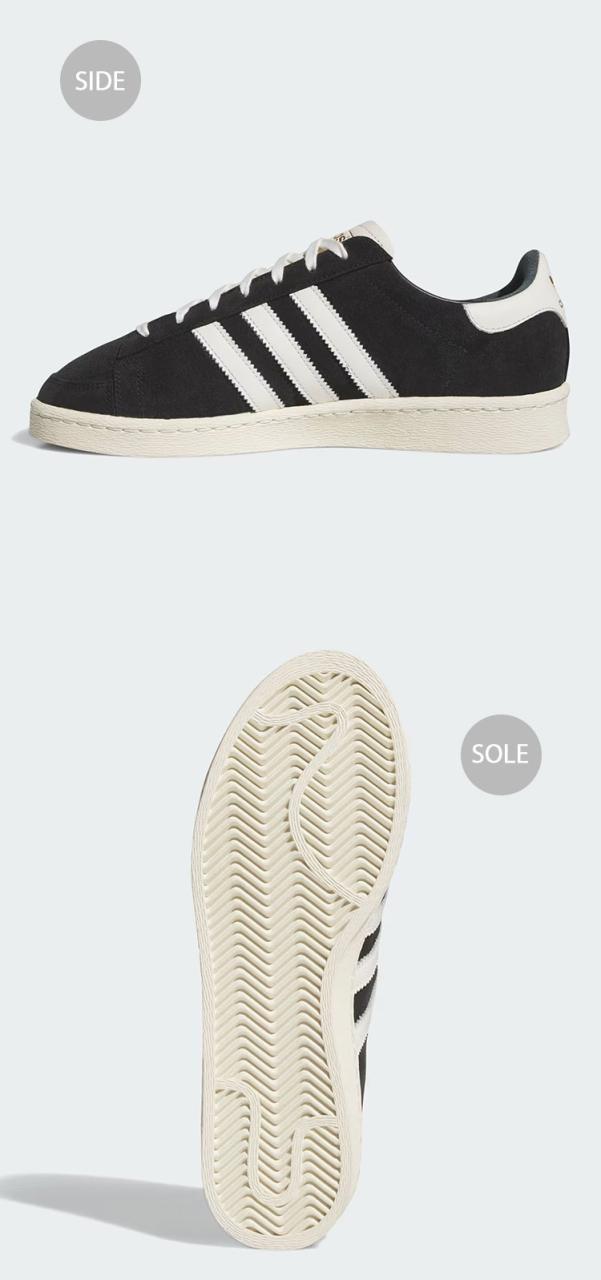 adidas originals アディダス スニーカー Java Low JI3433 Core Black / Cloud White / Off White ガムソール スエード テラス系 T-トゥ コアブラック クラウドホワイト オフホワイト_2