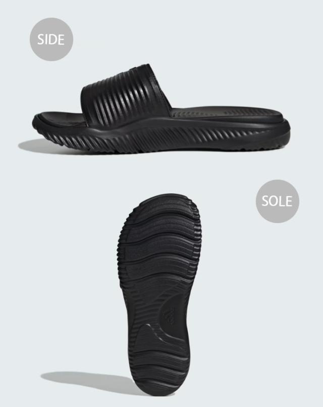 adidas アディダス サンダル ALPHARESPONSE 2.0 SLIDE CORE BLACK JP5397 アルファーリスポンス 2.0 スライド コアブラック スリッパ_2