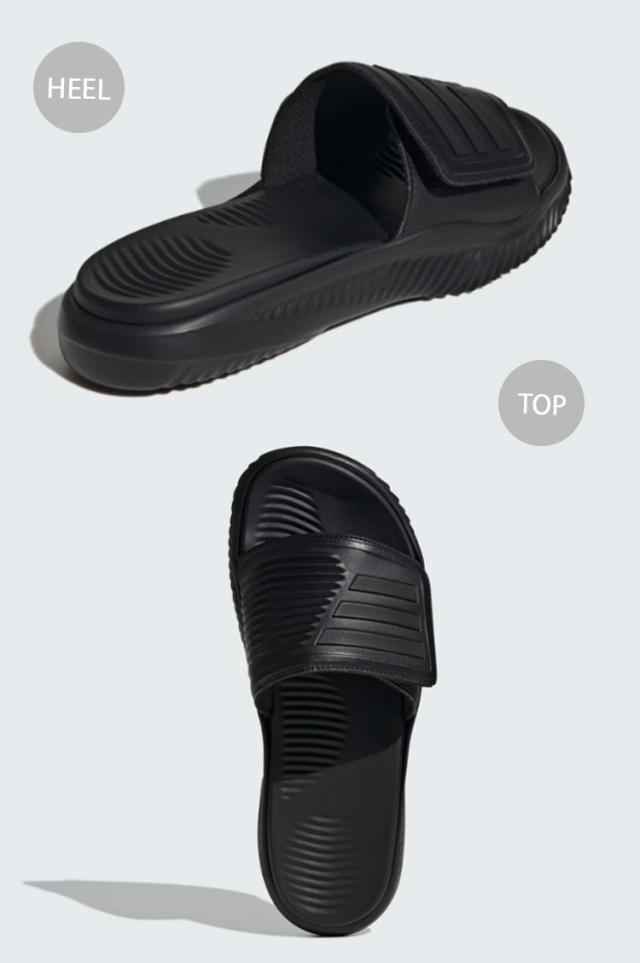 adidas アディダス サンダル ALPHARESPONSE 2.0 SLIDE CORE BLACK JP5397 アルファーリスポンス 2.0 スライド コアブラック スリッパ_3