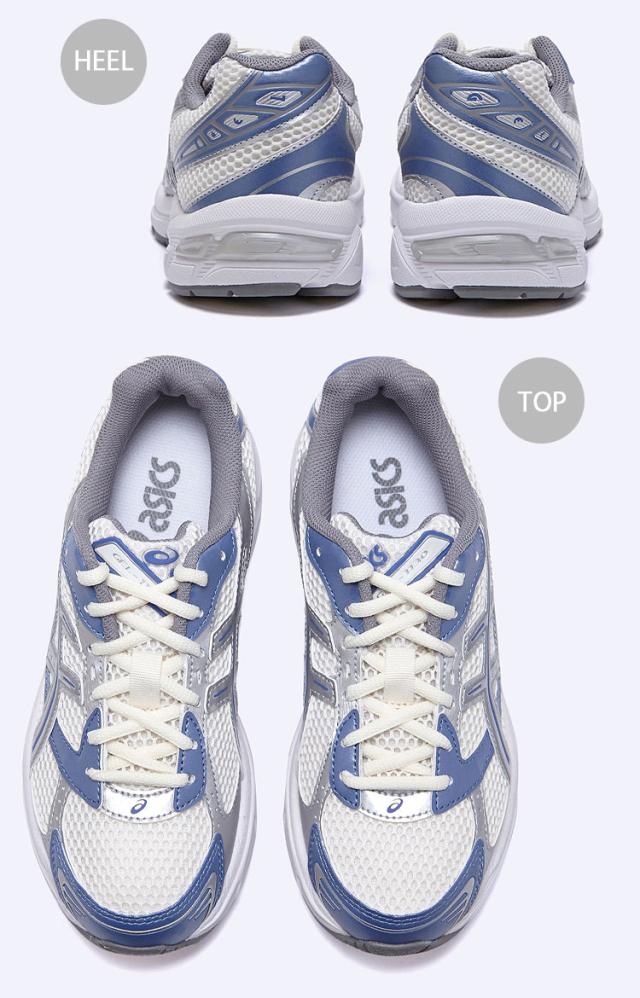 ASICS アシックス スニーカー GEL-1130 1203A609-101 シューズ ゲル1130 クリーム ブルー ランニングシューズ メンズ レディース_3
