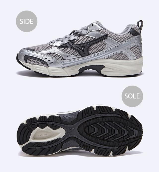 Mizuno ミズノ スニーカー MXR MAXIMIZER D1GA2451 マキシマイザー SILVER DARK GRAY シューズ ランニングシューズ シルバー_2