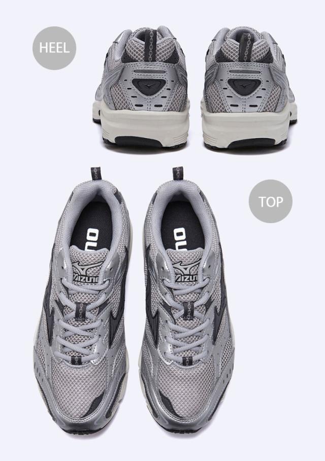 Mizuno ミズノ スニーカー MXR MAXIMIZER D1GA2451 マキシマイザー SILVER DARK GRAY シューズ ランニングシューズ シルバー_3