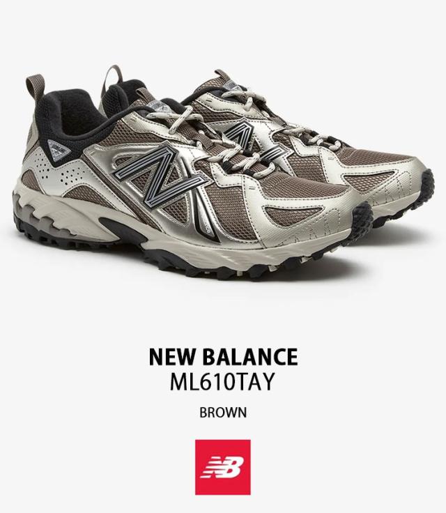 New Balance ニューバランス スニーカー ML610TAY BROWN ブラウン