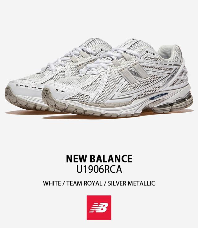 スニーカー NEW BALANCE / U1906RCA (WHITE TEAM ) New Balance Women U1906RCA White Blue Team Royal Sylver