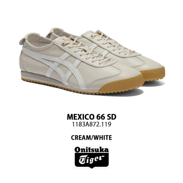 Onitsuka Tiger オニツカタイガー スニーカー MEXICO 66 SD CREAM WHITE 1183A872.119 メキシコ66 SD クリーム ホワイト_1