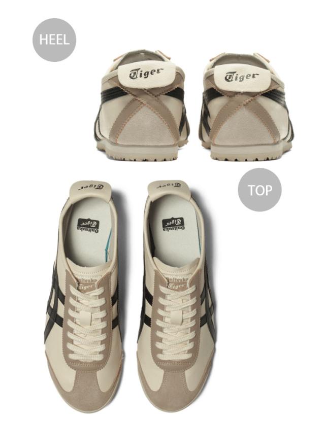 Onitsuka Tiger オニツカタイガー スニーカー MEXICO 66 IVORY BLACK 1183C102.752 メキシコ66 アイボリー ブラック ニュアンスカラー_3