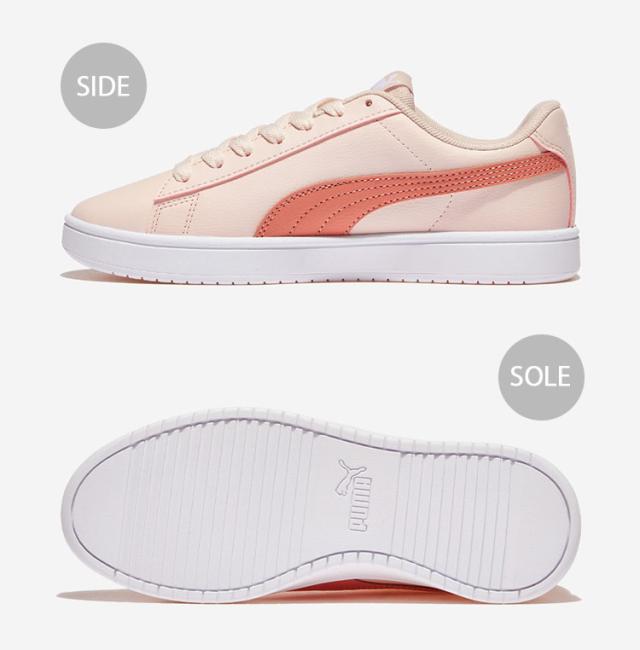 PUMA プーマ スニーカー RICKIE CLASSIC 394251-22 PINK PEACH WHITE リッキー クラシック ピンク ピーチ ホワイト レディース_2