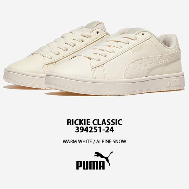 PUMA プーマ スニーカー RICKIE CLASSIC 394251-24 リッキー クラシック ホワイト アルパインスノー メンズ レディース_1