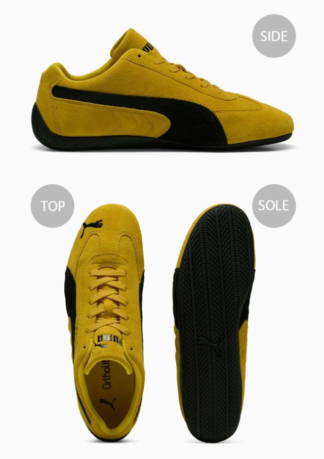 PUMA プーマ スニーカー SPEEDCAT OG 398846-19 シューズ スピードキャットOG イエロー フォーミラ1 スエード メンズ レディース_2