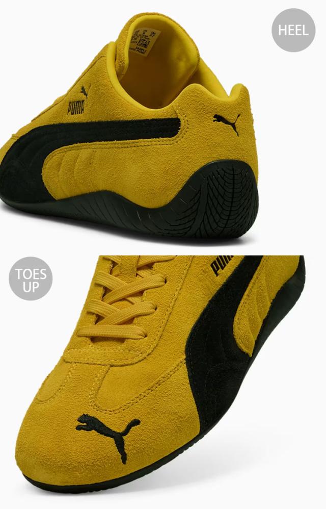 PUMA プーマ スニーカー SPEEDCAT OG 398846-19 シューズ スピードキャットOG イエロー フォーミラ1 スエード メンズ レディース_3