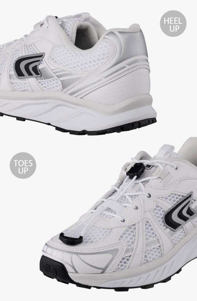 THE NORTH FACE ノースフェイス スニーカー SOLID TECH ダッドシューズ BLACK WHITE IVORY SILVER クイックフィット リフレクターロゴ THE NORTH FACE ノースフェイス スニーカー SOLID TECH ダッドシューズ