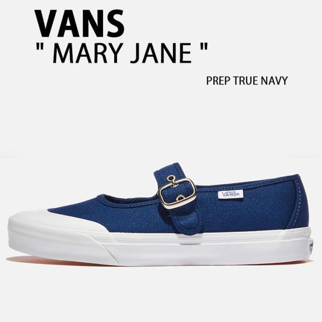 VANS バンズ スニーカー MARY JANE PREP TRUE NAVY VN000CRR5TU メリージェーン プレップ トゥルー ネイビー レディース 女性用