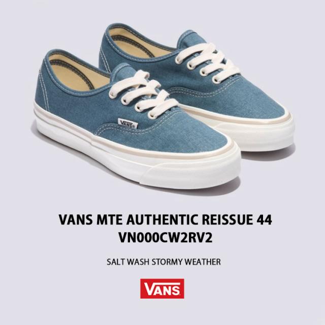 VANS バンズ スニーカー MTE AUTHENTIC REISSUE 44 SALT WASH STORMY WEATHER VN000CW2RV2 MET オーセンティック リシュー 44 ブルー