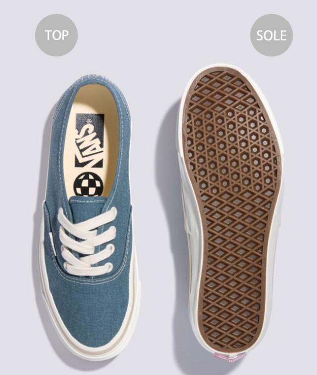 VANS バンズ スニーカー MTE AUTHENTIC REISSUE 44 SALT WASH STORMY WEATHER VN000CW2RV2 MET オーセンティック リシュー 44 ブルー