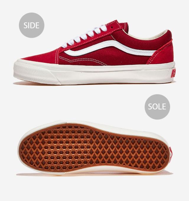 VANS バンズ スニーカー OLD SKOOL LX SUEDE RED VN000D569IJ シューズ オールドスクール スエード レッド スーパーリミテッドシリーズ_2