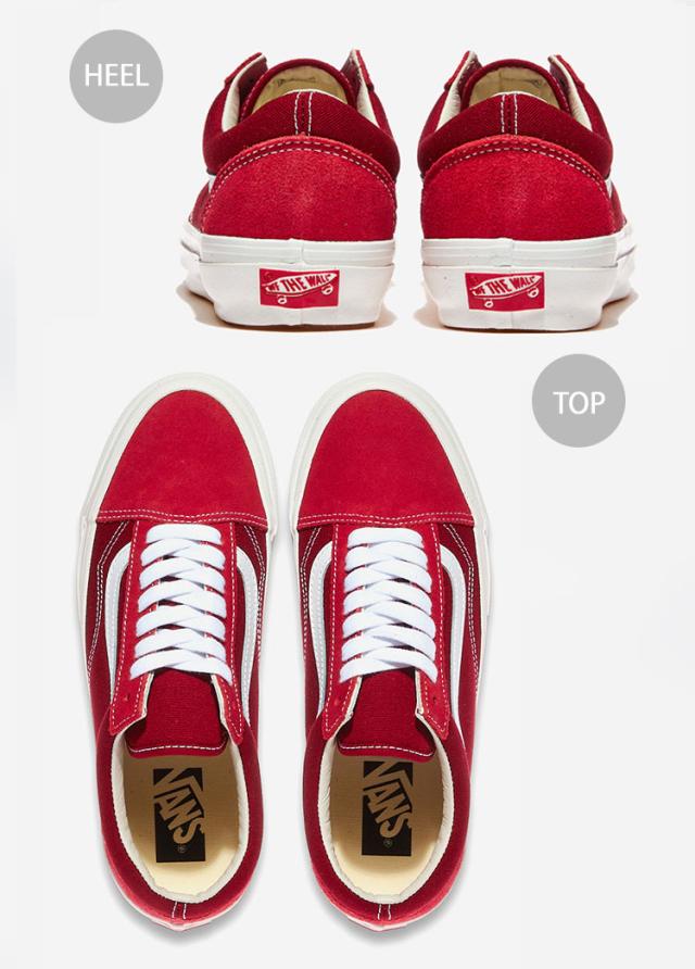 VANS バンズ スニーカー OLD SKOOL LX SUEDE RED VN000D569IJ シューズ オールドスクール スエード レッド スーパーリミテッドシリーズ_3