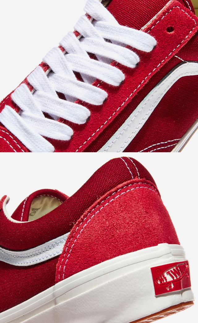 VANS バンズ スニーカー OLD SKOOL LX SUEDE RED VN000D569IJ シューズ オールドスクール スエード レッド スーパーリミテッドシリーズ_4