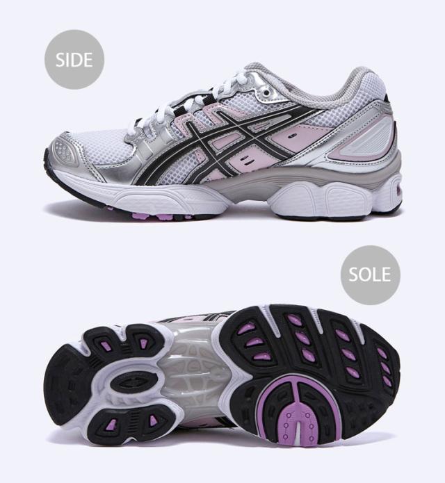 ASICS アシックス スニーカー GEL-NIMBUS 9 WHITE SILVER PINK