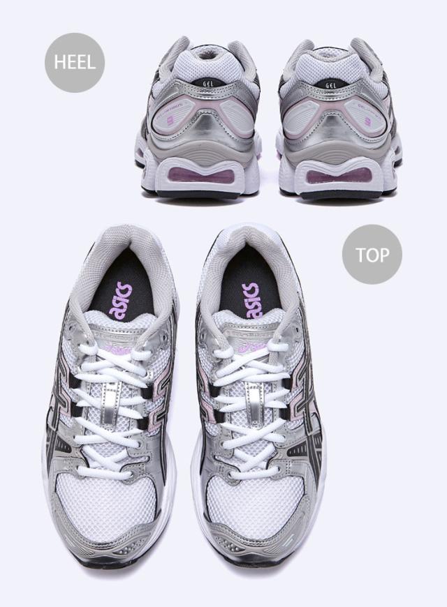 ASICS アシックス スニーカー GEL-NIMBUS 9 WHITE SILVER PINK