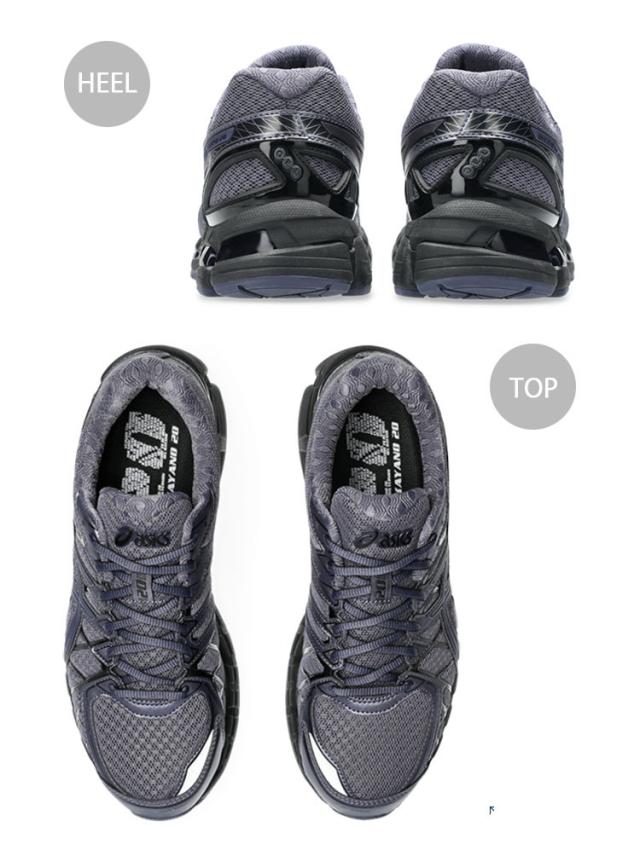 ASICS アシックス スニーカー GEL-KAYANO 20 INDIGO FOG BLACK 1203A388-500 シューズ ゲル カヤノ20 インディゴフォグ ブラック_3