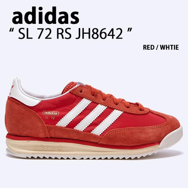 adidas originals アディダス スニーカー SL 72 RS JH8642 シューズ エスエル72 レッド ホワイト スウェード メンズ レディース