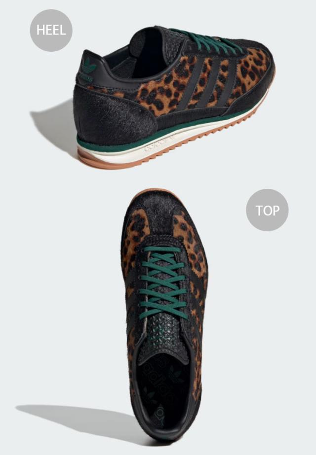 adidas originals アディダス スニーカー SL 72 OG JI0187 シューズ エスエル72 ブラック ブラウン レオパード メンズ レディース_3