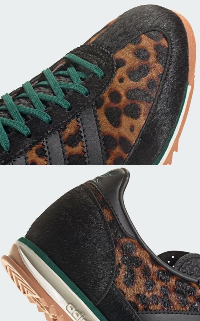 adidas originals アディダス スニーカー SL 72 OG JI0187 シューズ エスエル72 ブラック ブラウン レオパード メンズ レディース_4