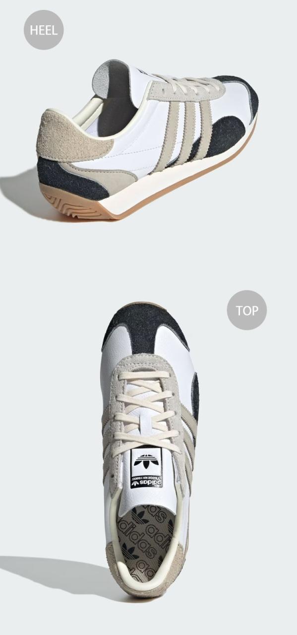 adidas Originals アディダス オリジナルス スニーカー COUNTRY OG W JI2870 Cloud White / Putty Grey / Core Black カントリー クラウドホワイト プティグレー コアブラック_3