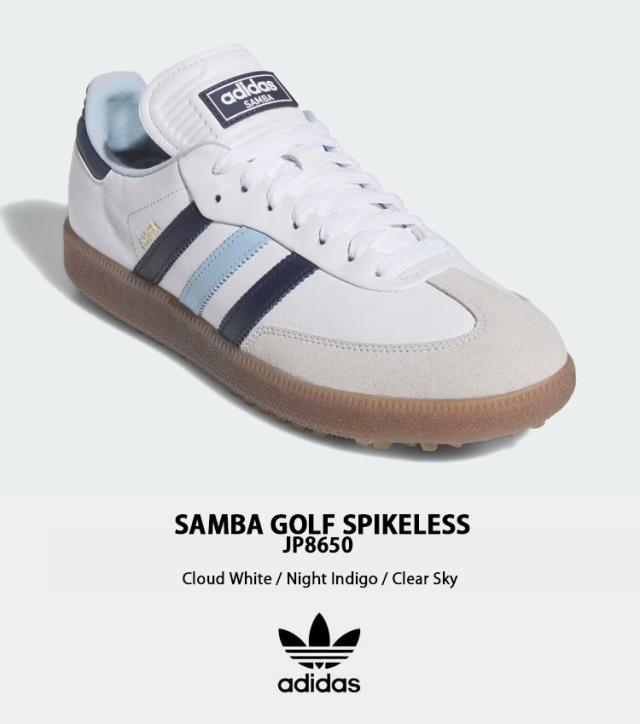 adidas originals アディダス スニーカー SAMBA GOLF サンバゴルフ スパイクレス GREEN WHITE JP8652 WHITE INDIGO SKY JP8650_2