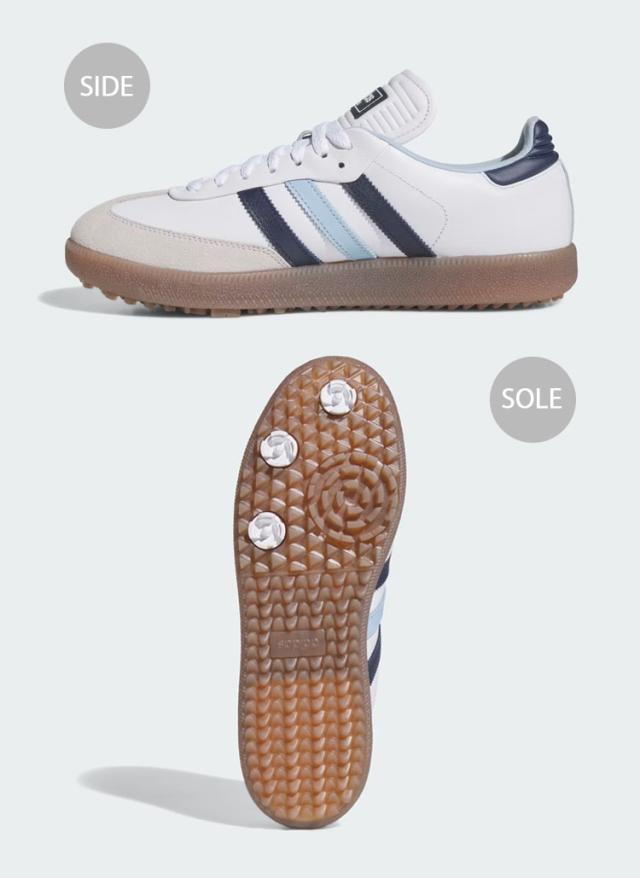 adidas originals アディダス スニーカー SAMBA GOLF サンバゴルフ スパイクレス GREEN WHITE JP8652 WHITE INDIGO SKY JP8650_3