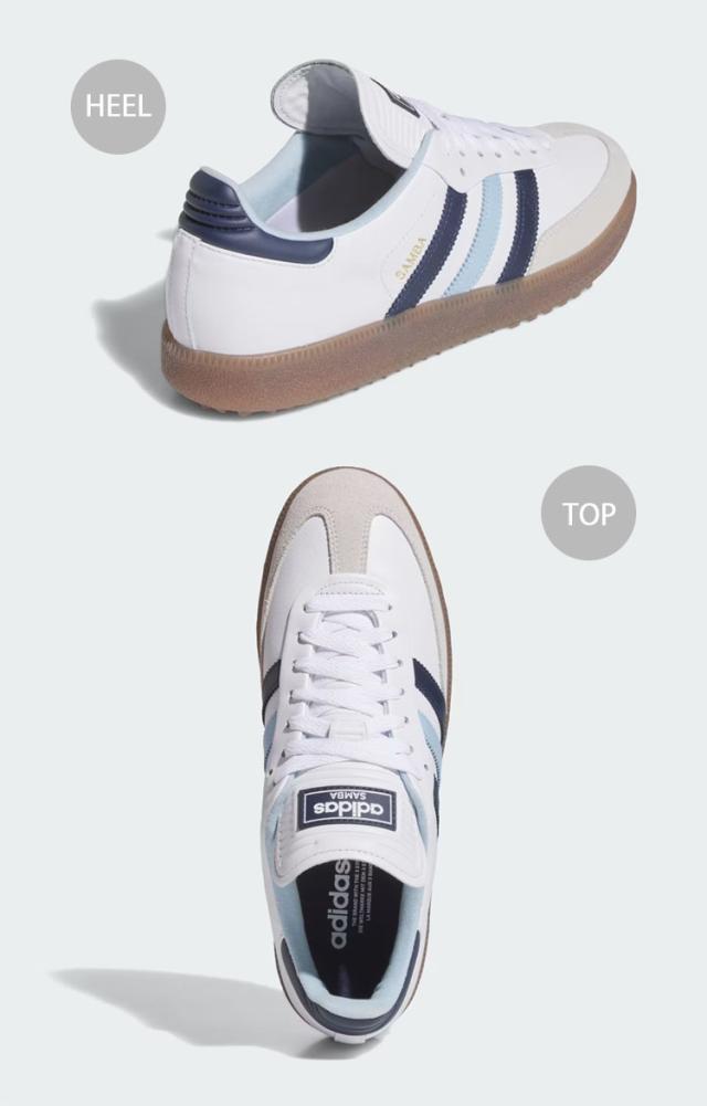adidas originals アディダス スニーカー SAMBA GOLF サンバゴルフ スパイクレス GREEN WHITE JP8652 WHITE INDIGO SKY JP8650_4