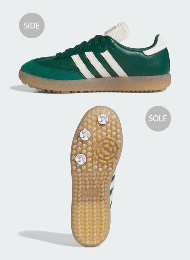adidas originals アディダス スニーカー SAMBA GOLF サンバゴルフ スパイクレス GREEN WHITE JP8652 WHITE INDIGO SKY JP8650_7