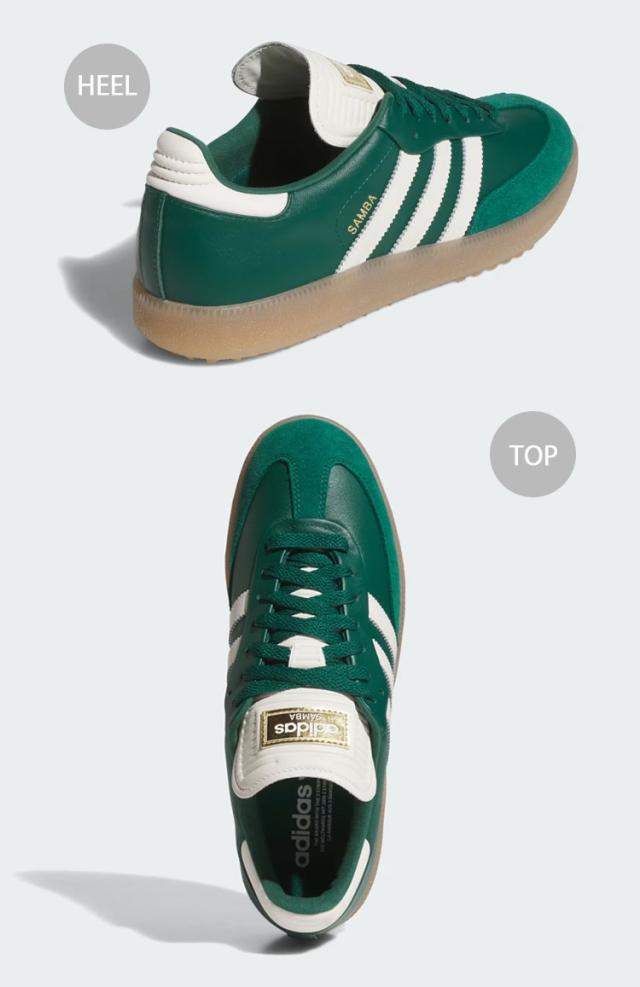 adidas originals アディダス スニーカー SAMBA GOLF サンバゴルフ スパイクレス GREEN WHITE JP8652 WHITE INDIGO SKY JP8650_8