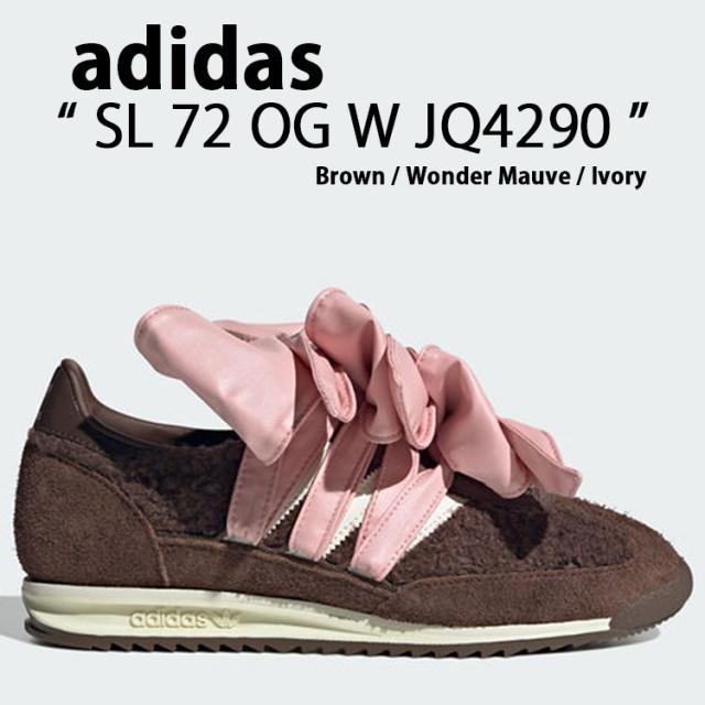 adidas アディダス スニーカー レディース SL 72 OG JQ4290 ウィメンズ Brown / Wonder Mauve / Ivory シューズ レディース ウーマンズ 女性用