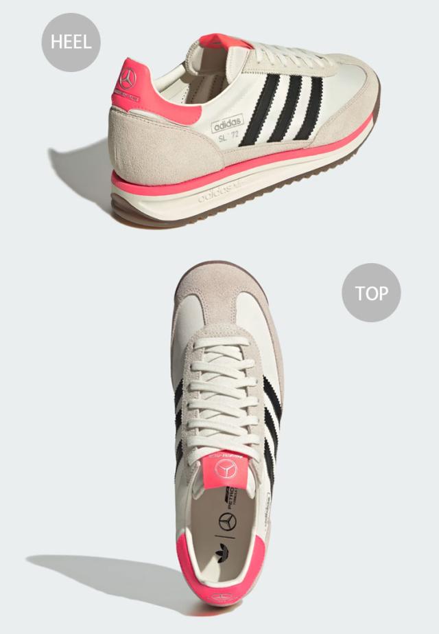 adidas originals アディダス スニーカー SL 72 RS MER JQ9827 シューズ エスエル72 ホワイト ブラック ピンク メンズ レディース_3