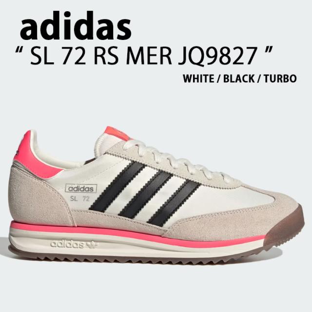 adidas originals アディダス スニーカー SL 72 RS MER JQ9827 シューズ エスエル72 ホワイト ブラック ピンク メンズ レディース