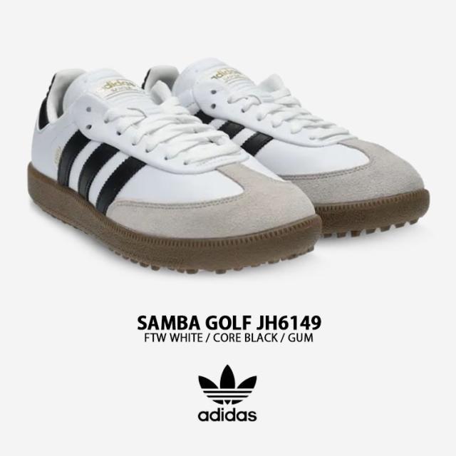 adidas originals アディダス スニーカー SAMBA GOLF サンバゴルフ WHITE GREEN JH6151 ALUMINIUM BLACK JH6152 WHITE BLACK JH6149_8