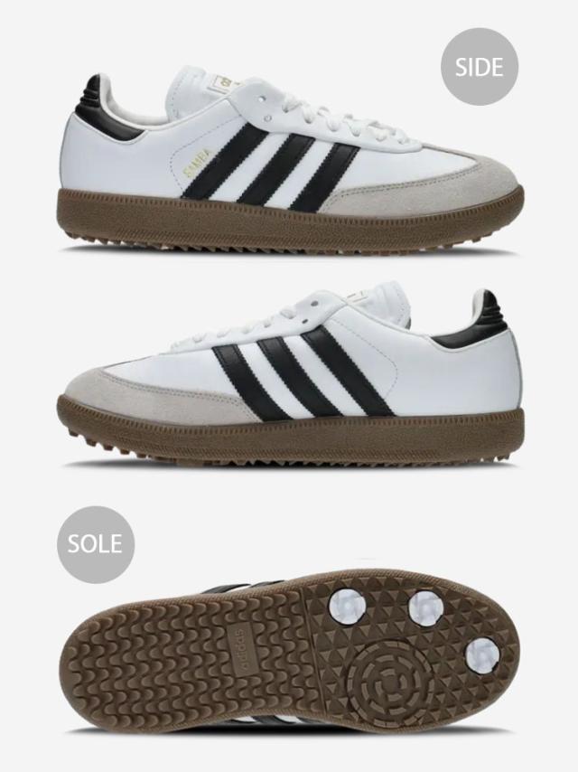 adidas originals アディダス スニーカー SAMBA GOLF サンバゴルフ WHITE GREEN JH6151 ALUMINIUM BLACK JH6152 WHITE BLACK JH6149_9