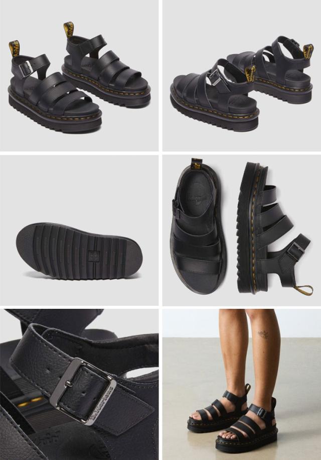 Dr.Martens ドクターマーチン サンダル ストラップサンダル BLAIRE LEATHER STRAP SANDALS 31520001 シューズ ブレア ブラック_2