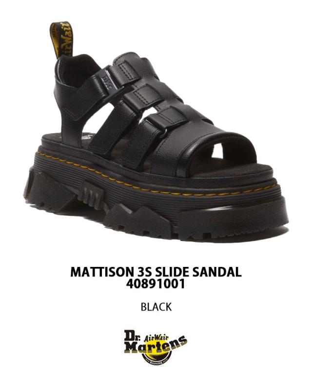 Dr.Martens ドクターマーチン レディース 厚底 サンダル MATTISON 3S