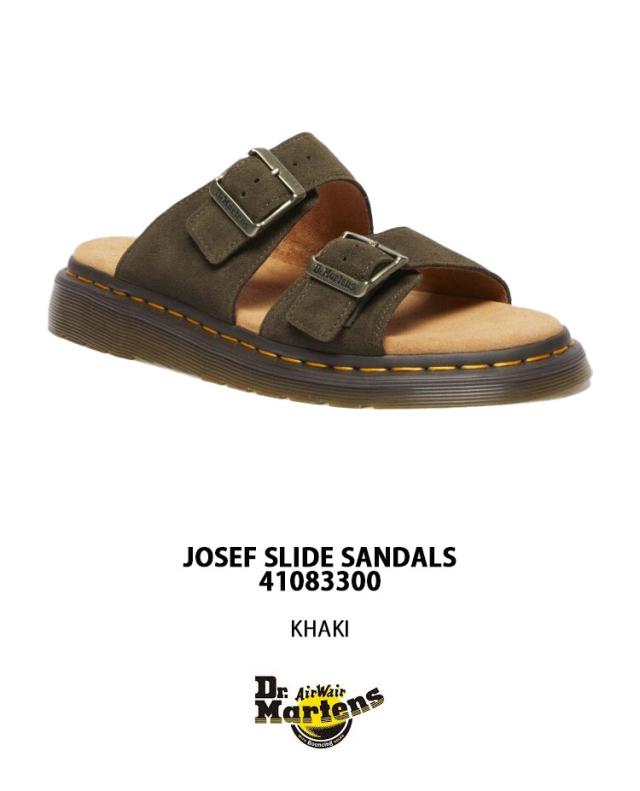 Dr.Martens ドクターマーチン サンダル JOSEF SLIDE SANDALS