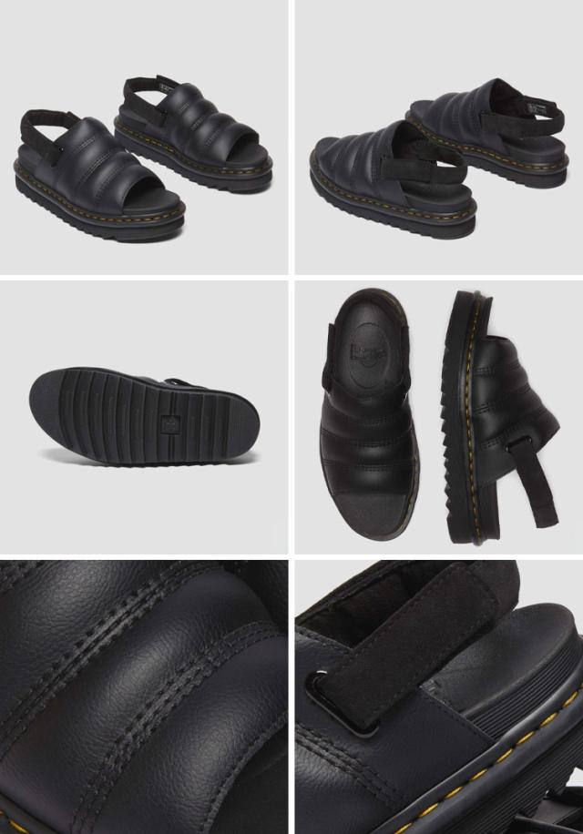 Dr.Martens ドクターマーチン 厚底 サンダル KOLE SANDAL BLACK