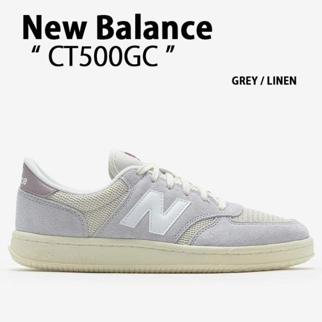 New Balance ニューバランス スニーカー CT500GC GREY シューズ NewBalance500 グレー ロゴ スエード メンズ レディース