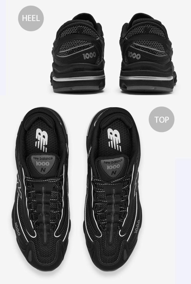 New Balance ニューバランス スニーカー M1000LNY BLACK シューズ NewBalance1000 ブラック メンズ レディース_3