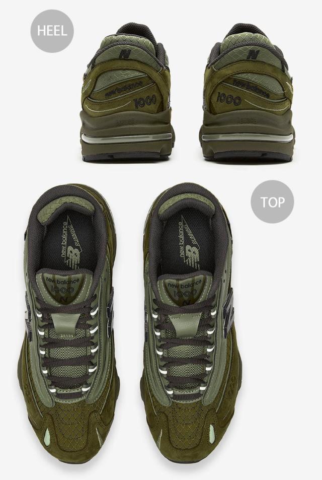 New Balance ニューバランス スニーカー M1000NBU KHAKI シューズ NewBalance1000 カーキ メンズ レディース_3